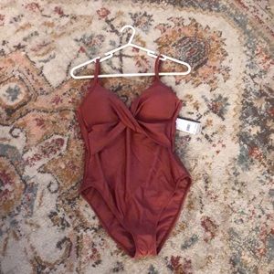 Kenneth Cole one piece bathing suit